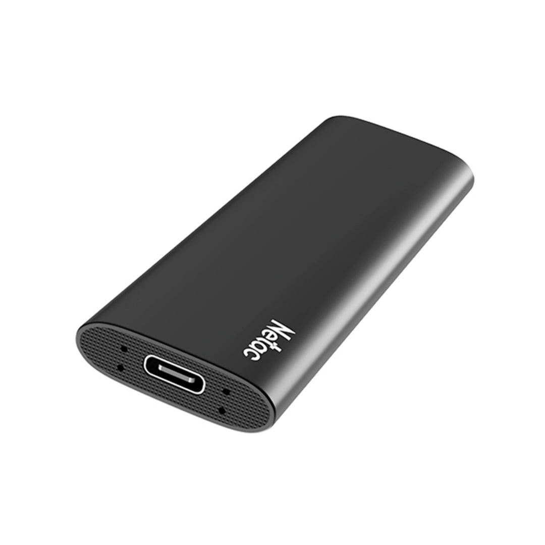 Disco Duro Netac 1TB SSD Portatil USB-C 3.2 Gen2 R/W hasta 550/480 MBps NT01ZSLIM-001T-32BK