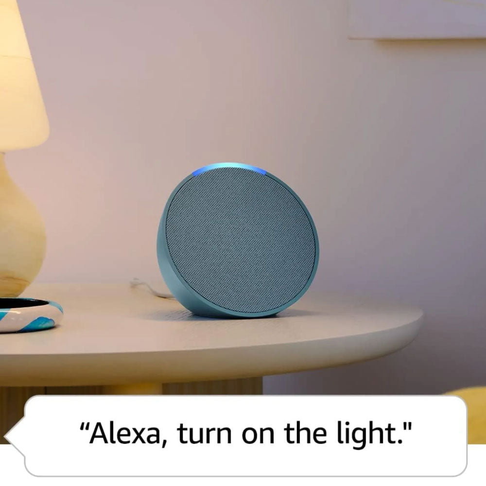 Echo Pop Amazon Alexa 1 Generación Color Verde Azul