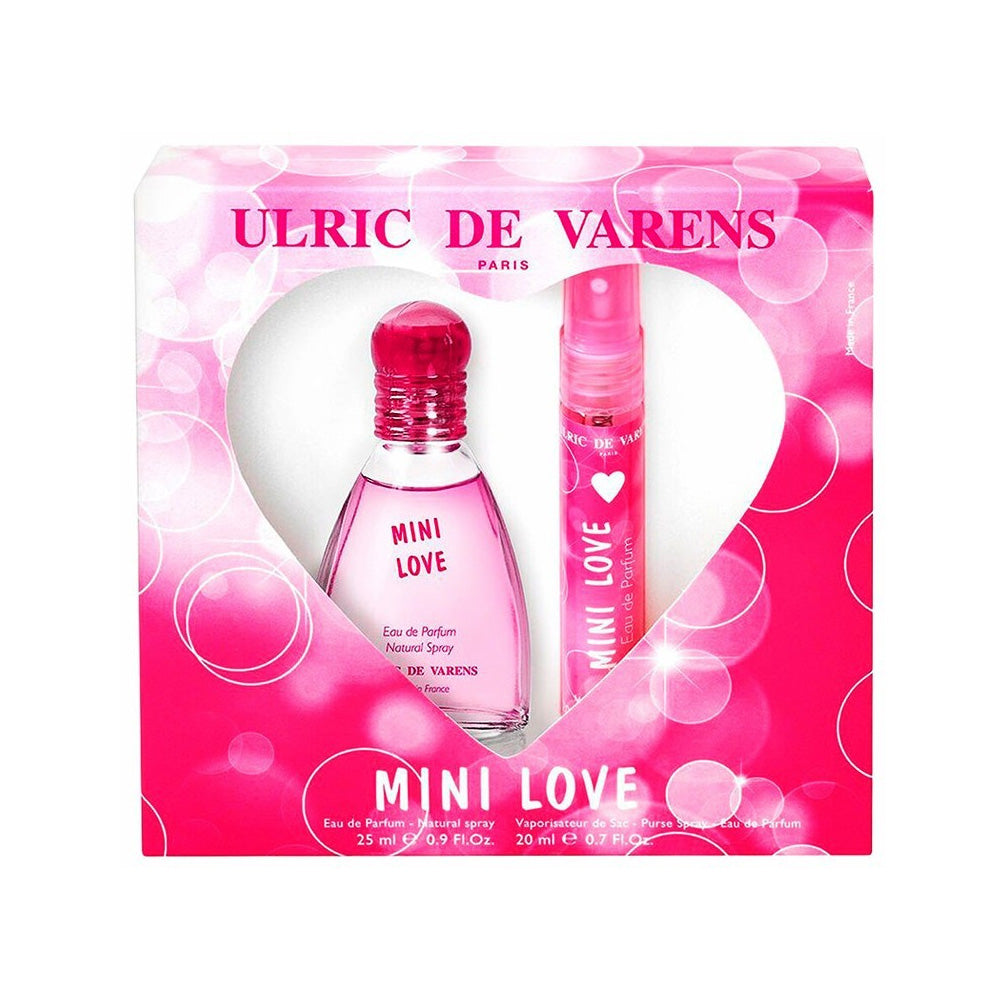 Perfume Ulric de Varens Mini Love 25ML + Spray para Bolso 20ML
