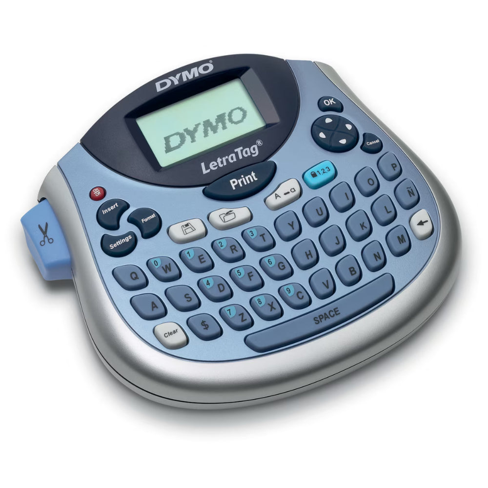 Etiquetadora Dymo Letratag LT-100T Qwerty Incluye 1 cinta papel 2174536