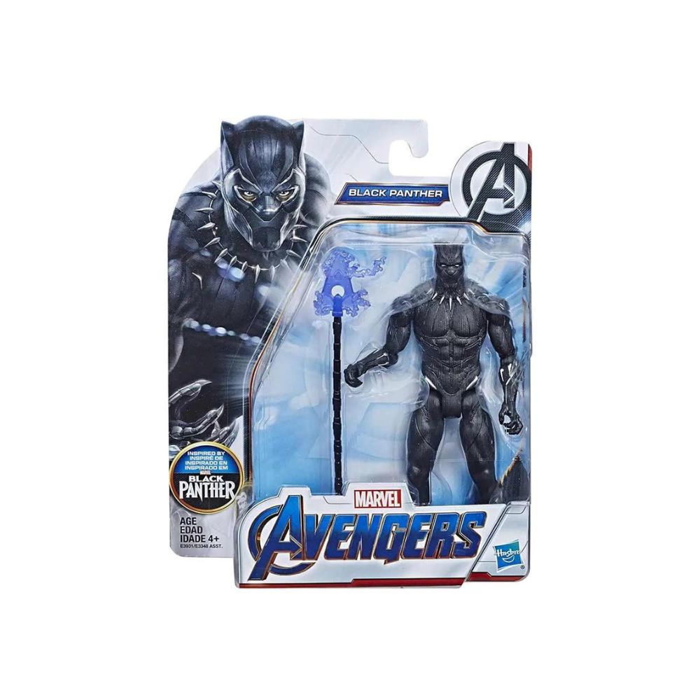 Figura De Acción Hasbro Avengers Black Panther De 6 Pulgadas