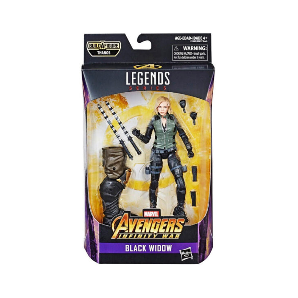 Figura de Acción Legends Avengers Arama Thanos Black Widow