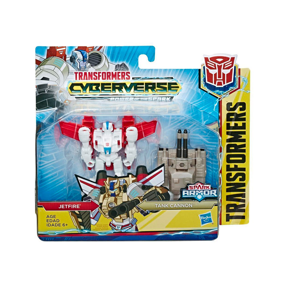 Figura de acción Transformers Hasbro Cyberverse Spark Armor Jetfire