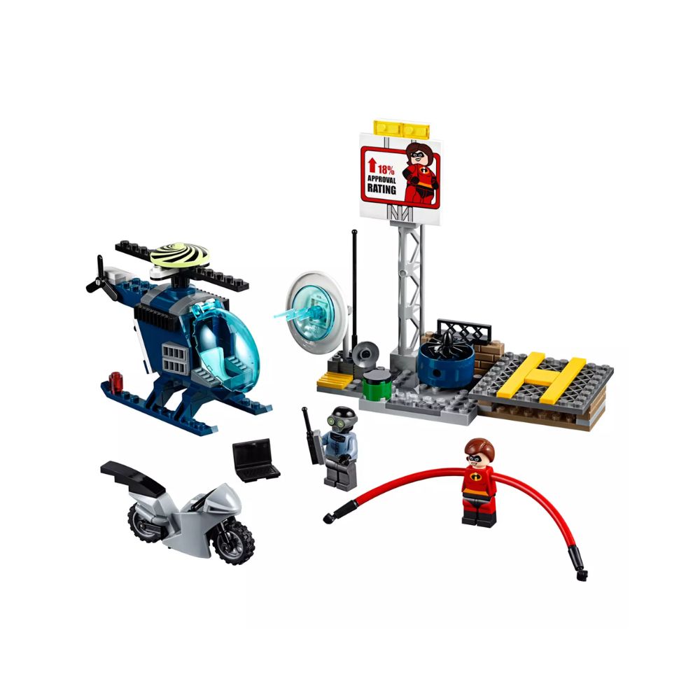 Increíbles 2 Lego Persecución por la Azoteas