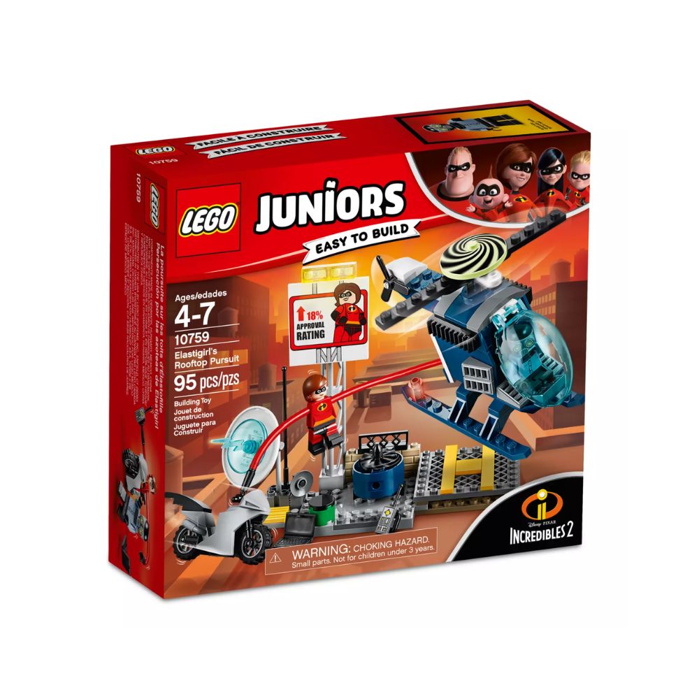 Increíbles 2 Lego Persecución por la Azoteas