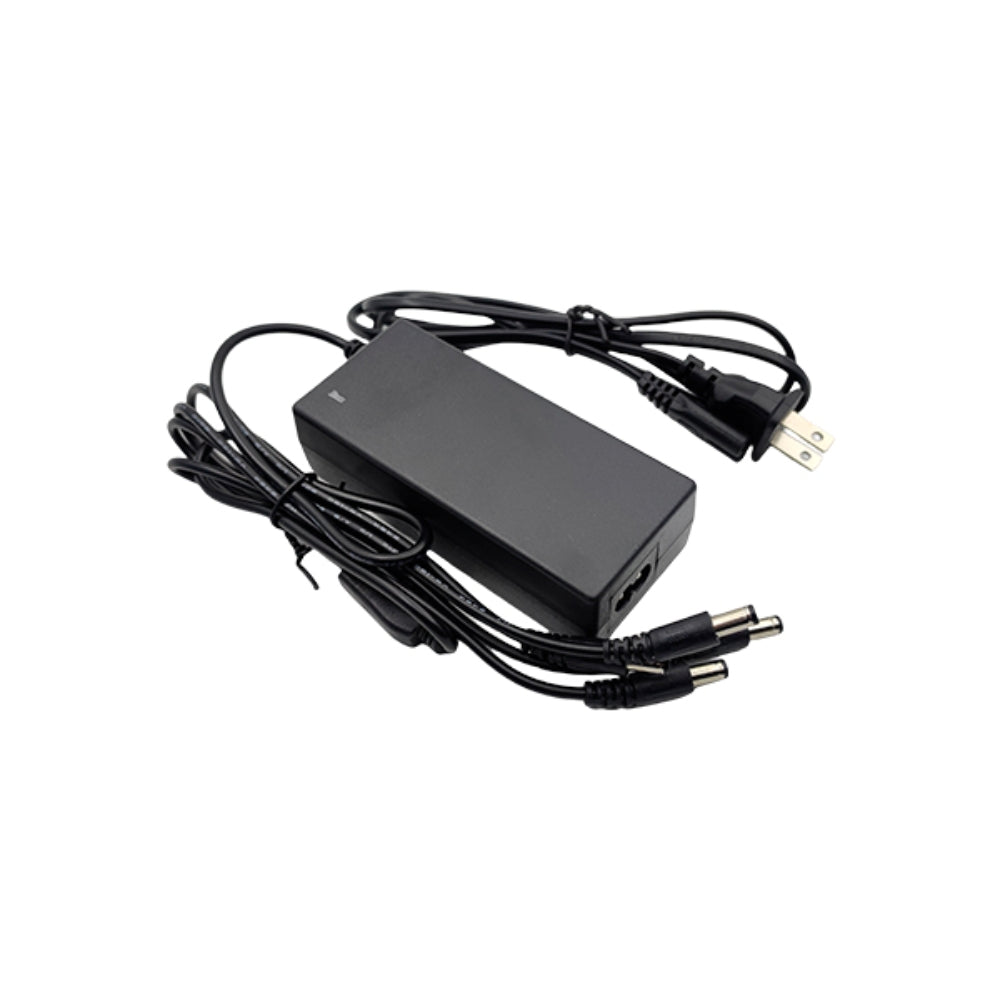 Fuente de Poder Dimax Salida 12Vdc 5Amp 4 Canales Soporta Camara Chapa y Control de Acceso N092