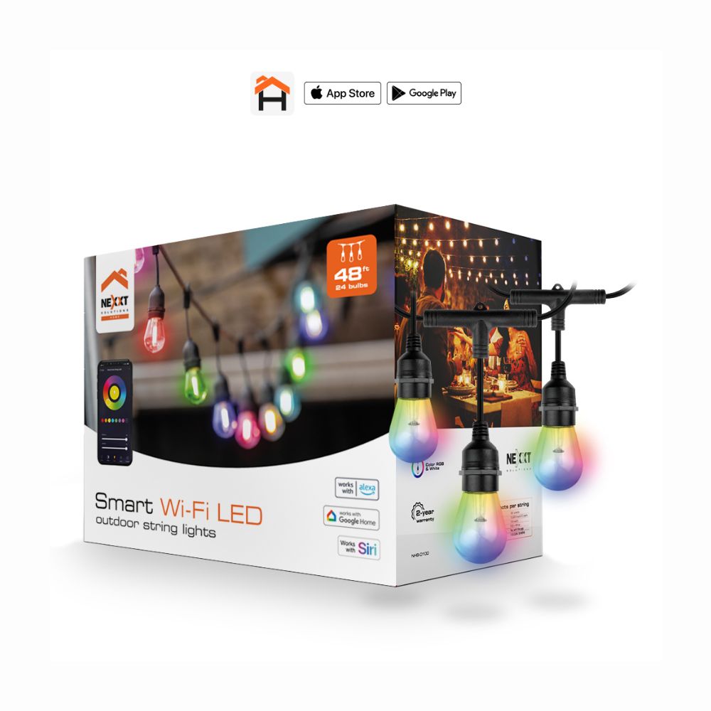 Guirnalda de Luces Nexxt Inteligente Wi-Fi NHB-O100