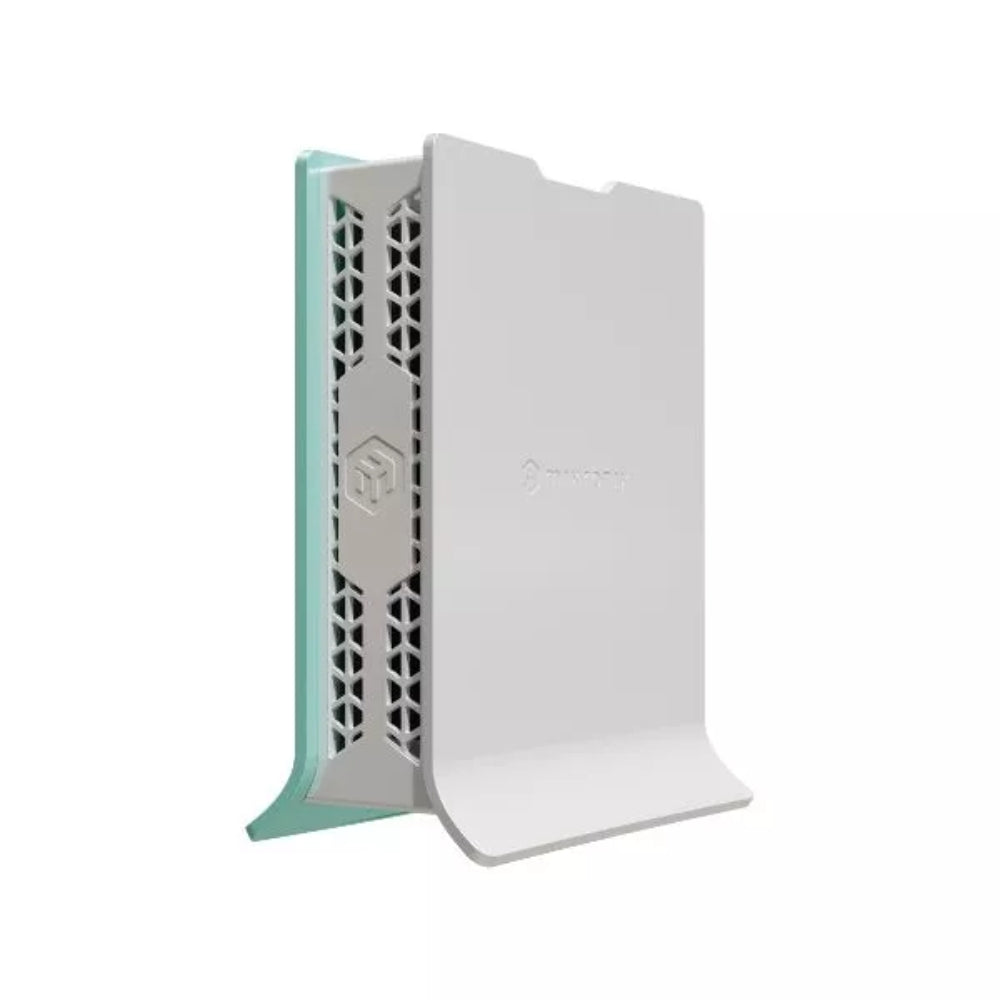 Home Access Point Mikrotik HAP AX Lite Gen 6AX Frecuencia 2.4GHz Antenas Internas de 4.3dBi + 4 Ethernet Gigabit CPU ARM 1GHz RAM 256MB Licencia Nivel 4 Fuente Incluida L41G-2axD