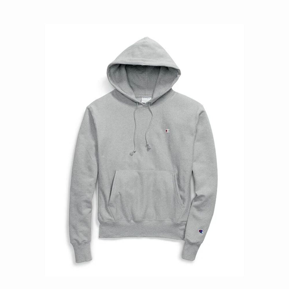 Hoodie Life Reverse Weave Champion Gris Talla XL