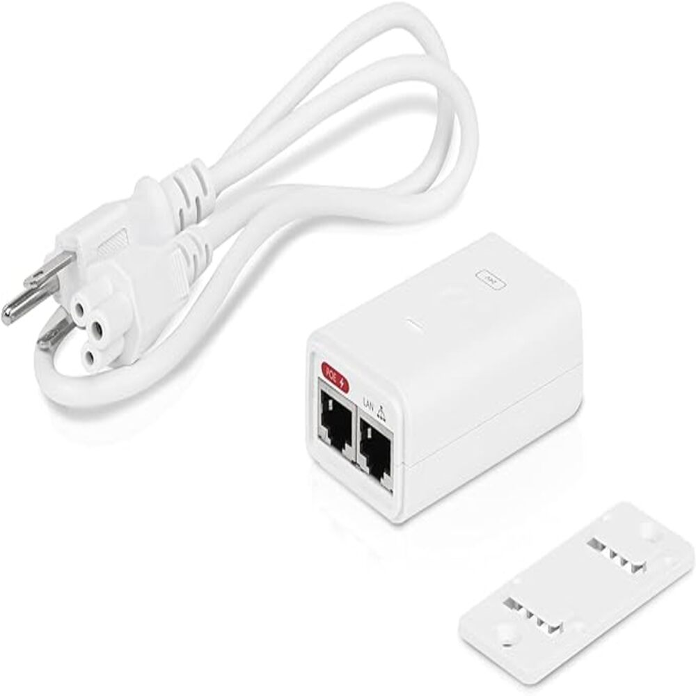 Inyector POE Ubiquiti 24Vdc 0.3Amp 7W Color Blanco POE-24-7W-G-WH