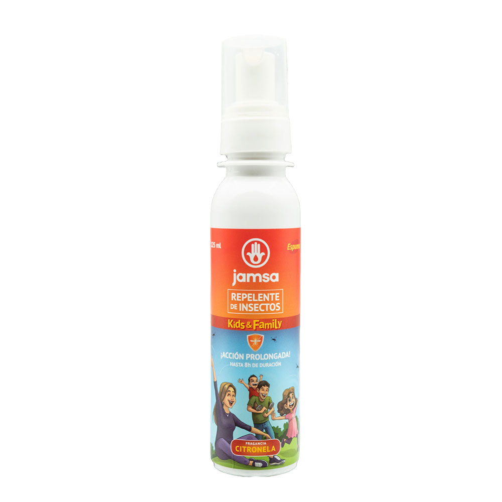 Repelente de Insectos Jamsa Citronela Espuma 125 ml