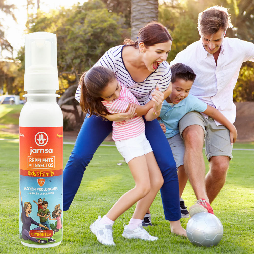 Repelente de Insectos Jamsa Citronela Espuma 125 ml