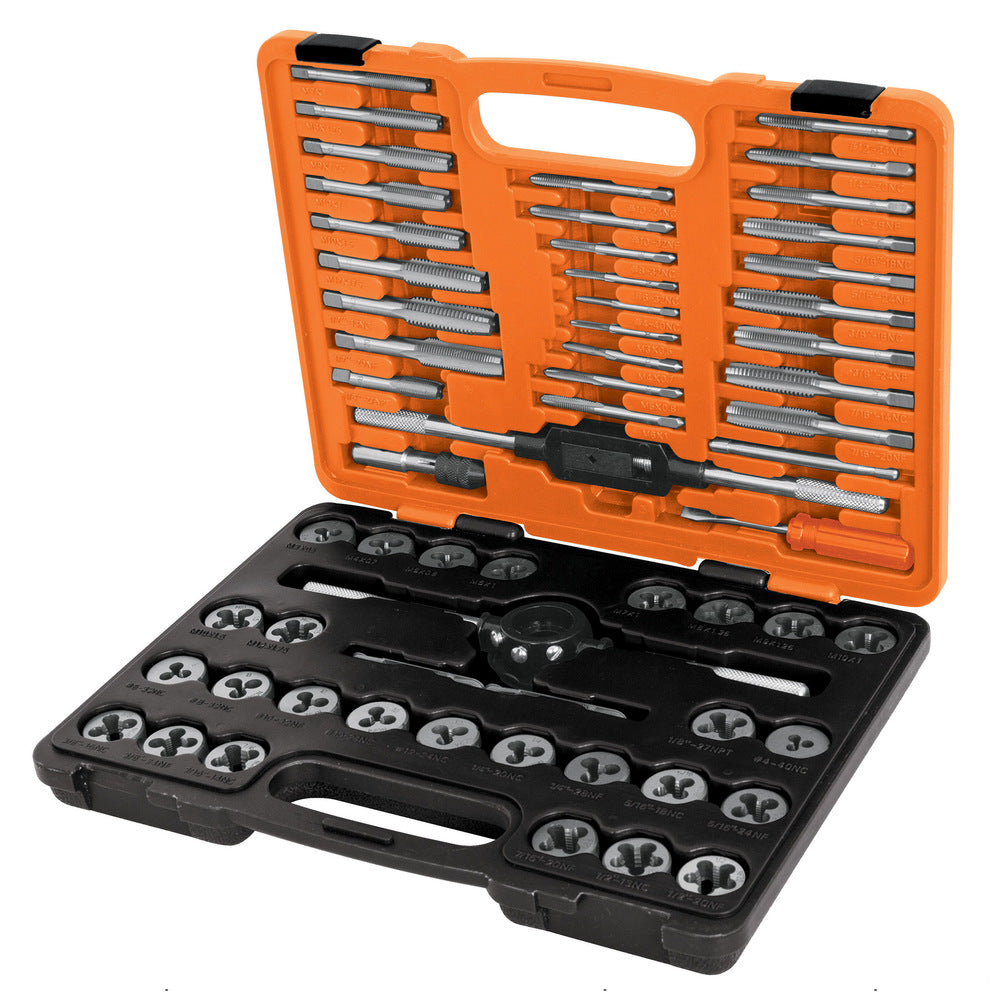 Juego de Machuelos y Tarrajas Truper de 60 piezas