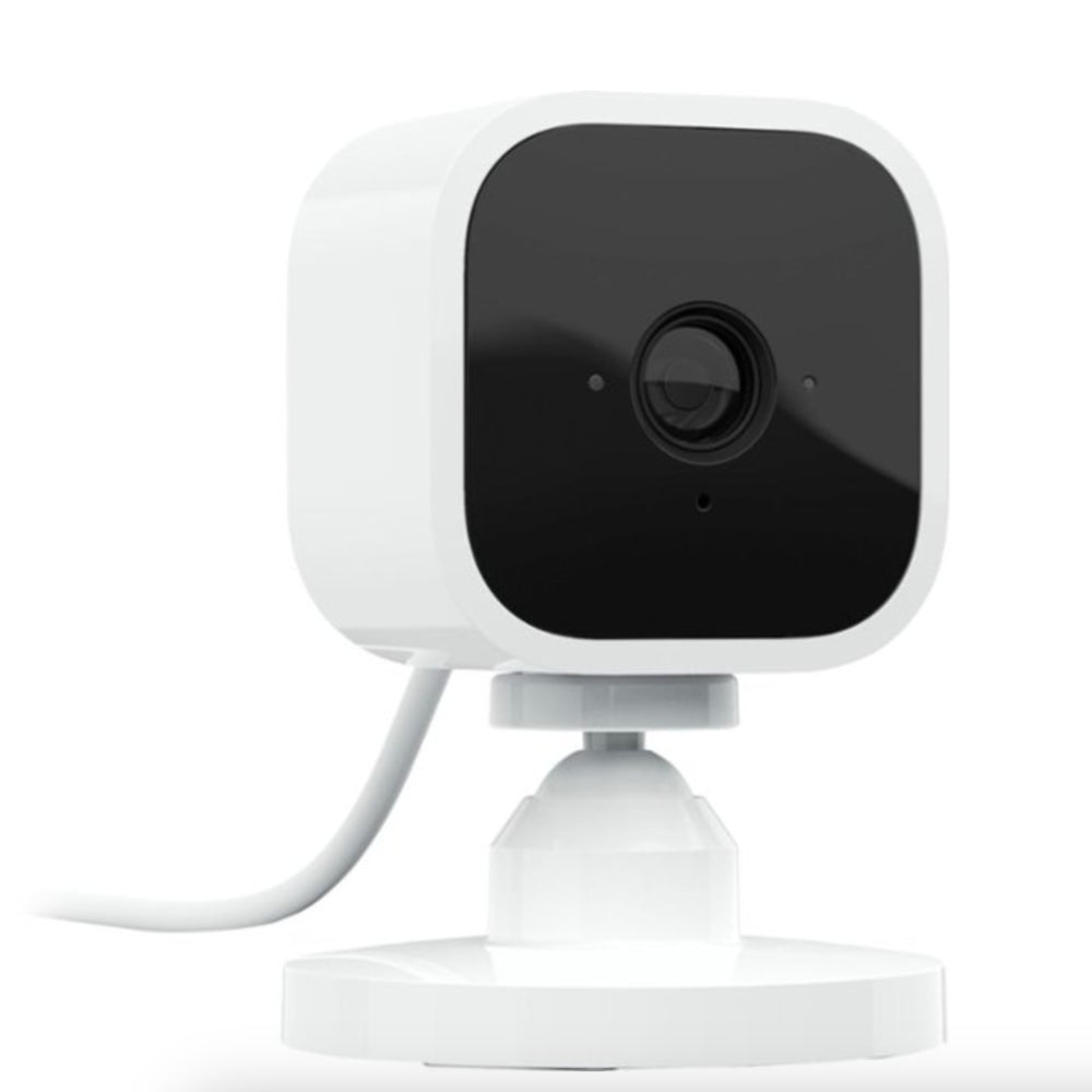 Kit de 2 Camaras inteligente Amazon Blink Mini Video 1080P Audio 2 vias Deteccion de Movimiento Color Blanco 840080594484