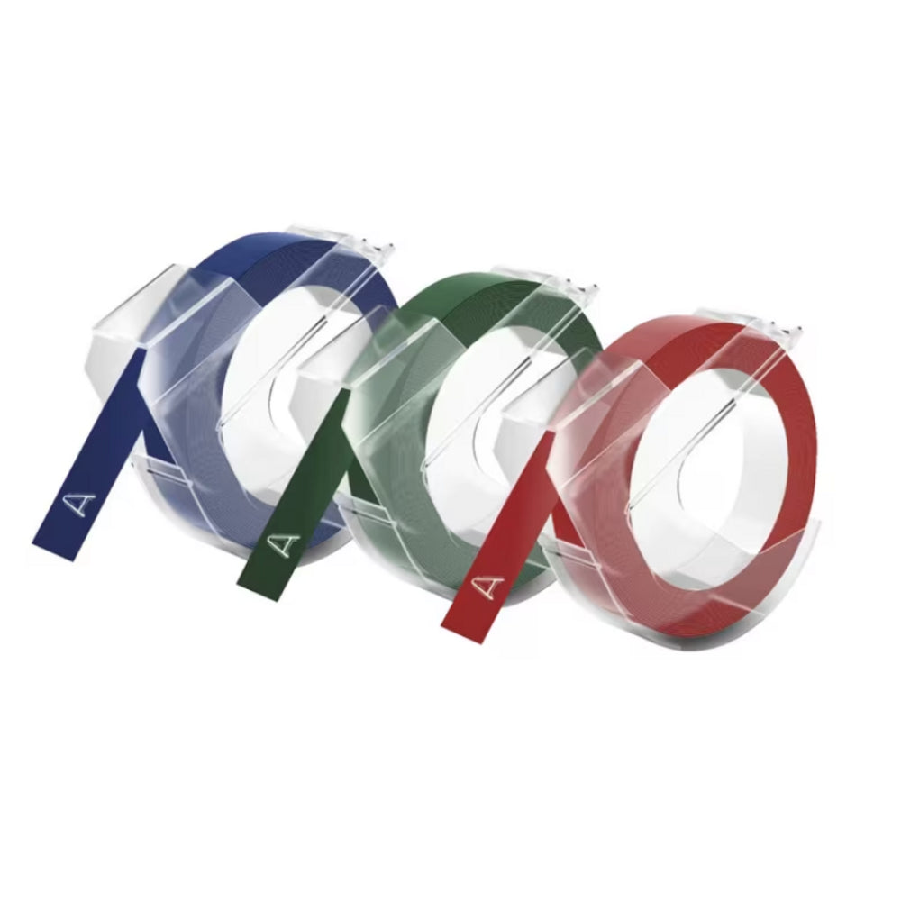 Cinta Dymo Express Kit 3 Pieza Multicolores Plastico 9mm x 3m 1741671