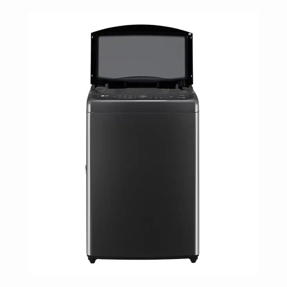 Lavadora LG Carga Superior Color Negro Plateado de 21 Kg. WT21PBVS6