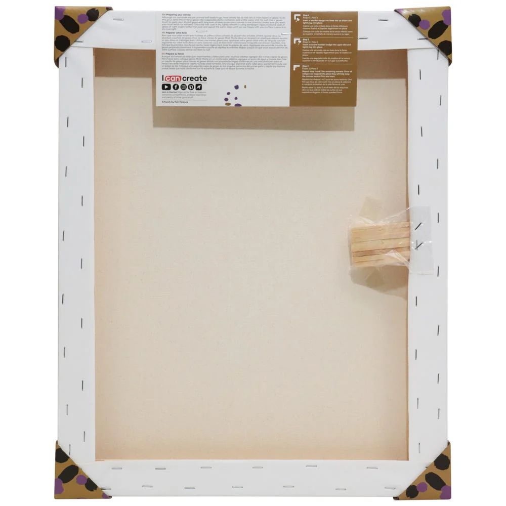 Lienzo Canvas MontMarte Premium 40.6x50.8cm de Doble Grosor 3.8mm CMMD4050