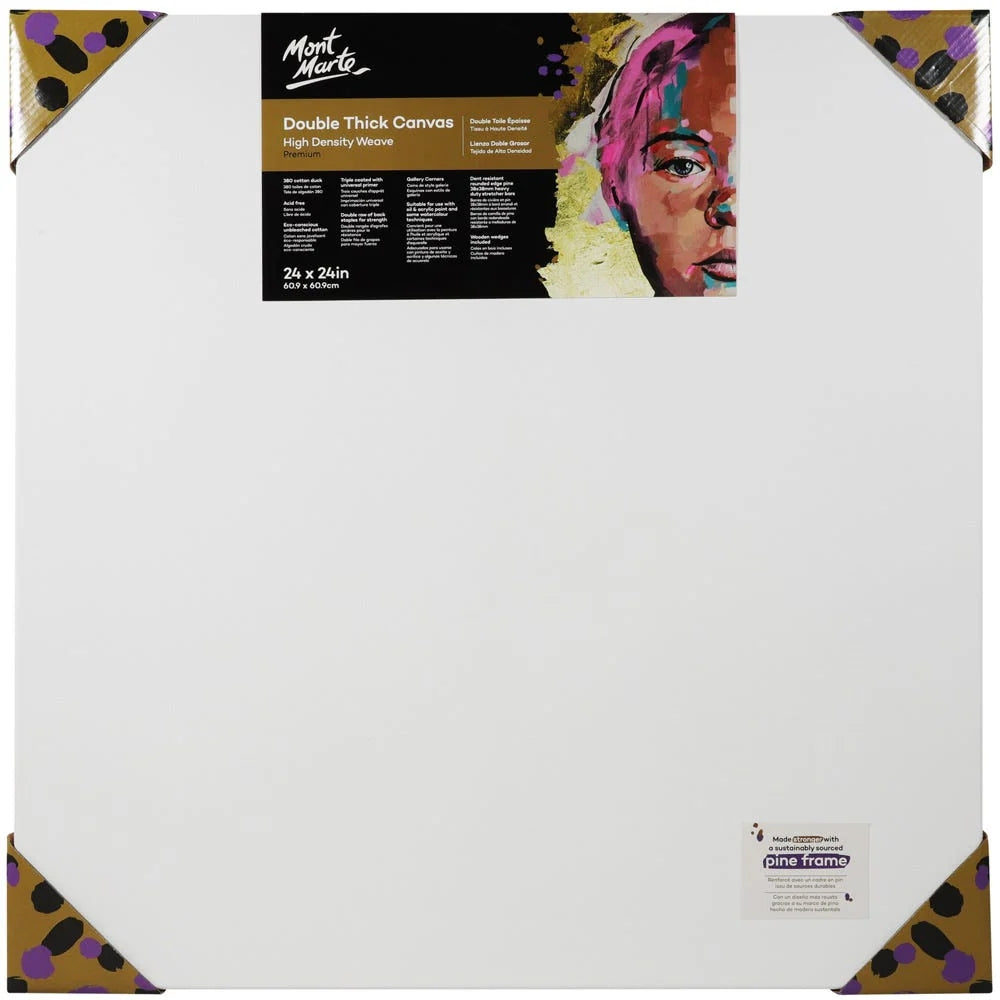 Lienzo Canvas MontMarte Premium 60.9x60.9cm de Doble Grosor 3.8mm CMMD6060