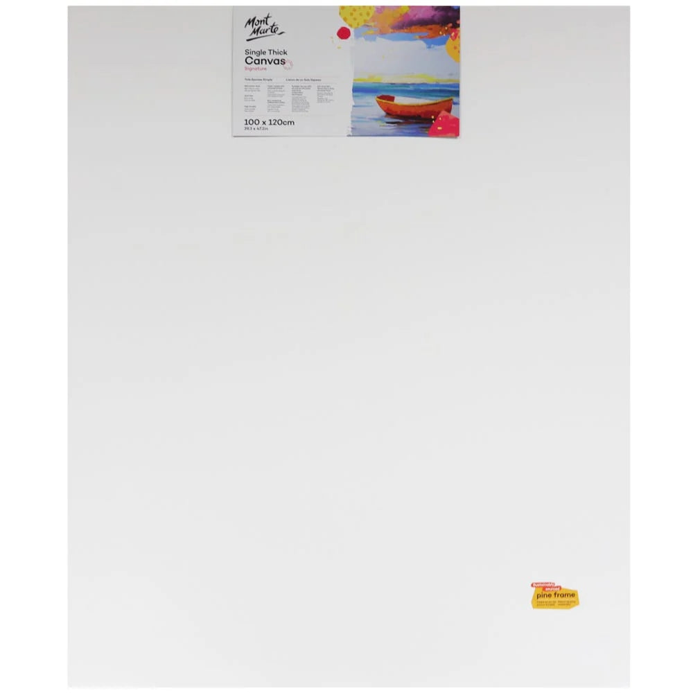 Lienzo Canvas MontMarte Signature Panel 100x120cm 39x47" de un Solo Espesor CSST1012