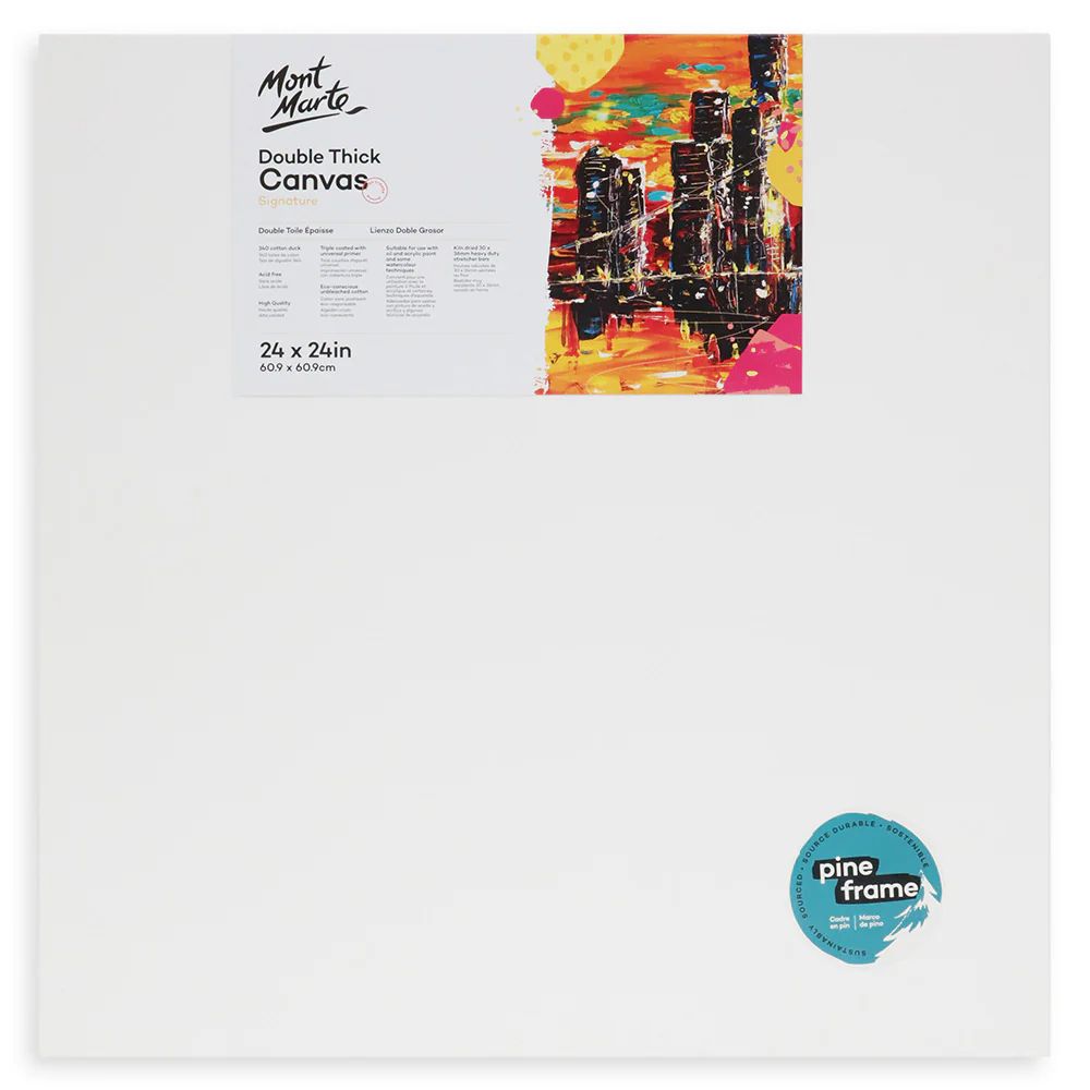 Lienzo Canvas MontMarte Signature Panel 60.9x60.9cm 24x24" de Doble Grosor 3.6cm CSDT6060