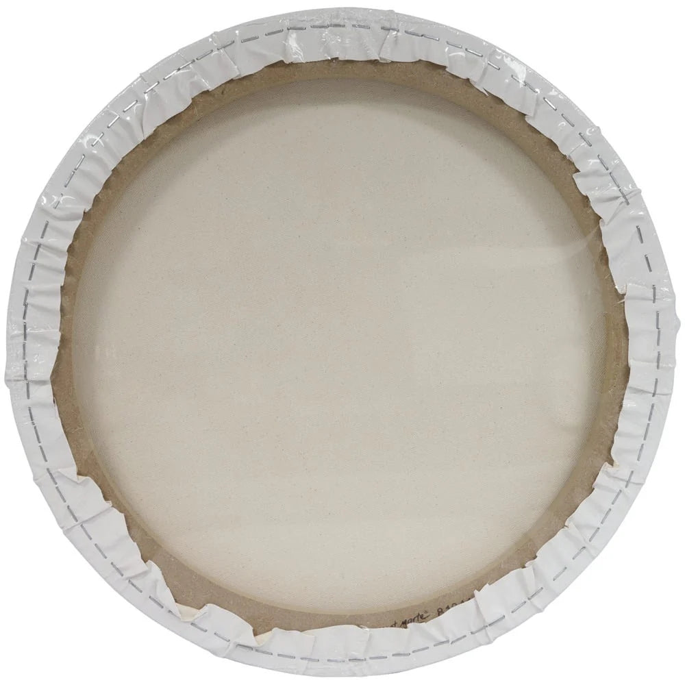 Lienzo Canvas MontMarte Signature Panel Redondo 40cm 15.7" Tela de Algodon 380GSM Marco de Pino CMRD0040