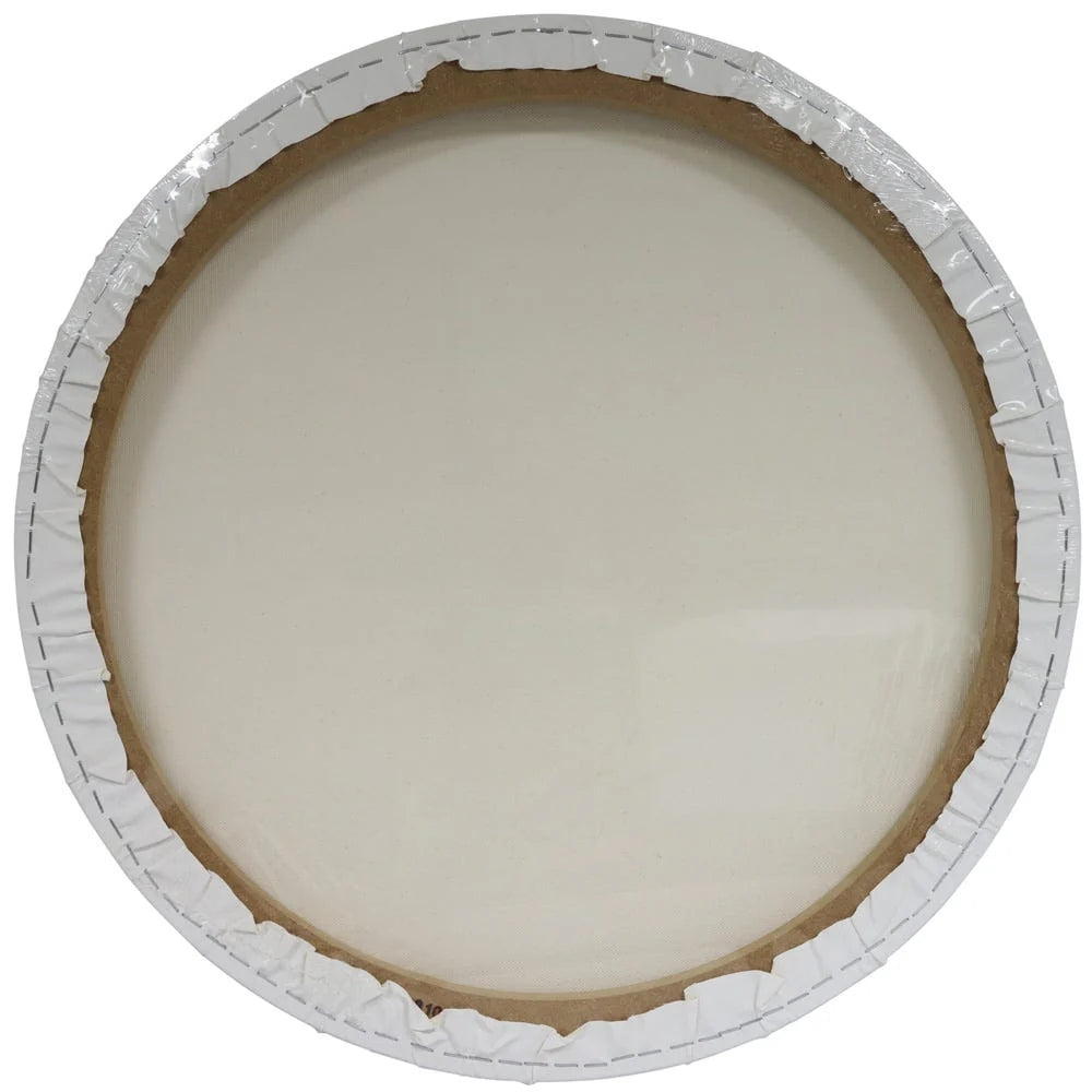 Lienzo Canvas MontMarte Signature Panel Redondo 50cm 19.7" Tela de Algodon 380GSM Marco de Pino CMRD0050