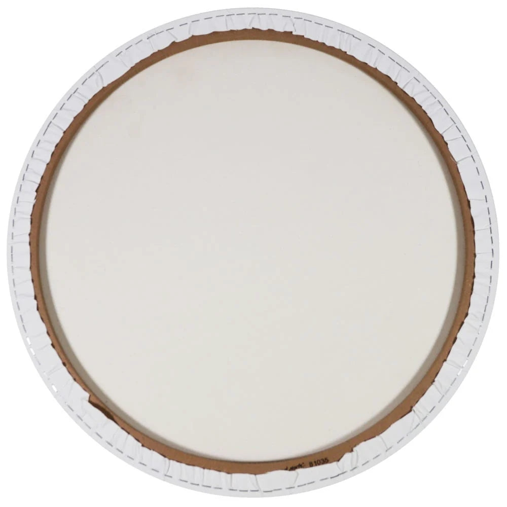 Lienzo Canvas MontMarte Signature Panel Redondo 60cm 23.6" Tela de Algodon 380GSM Marco de Pino CMRD0060