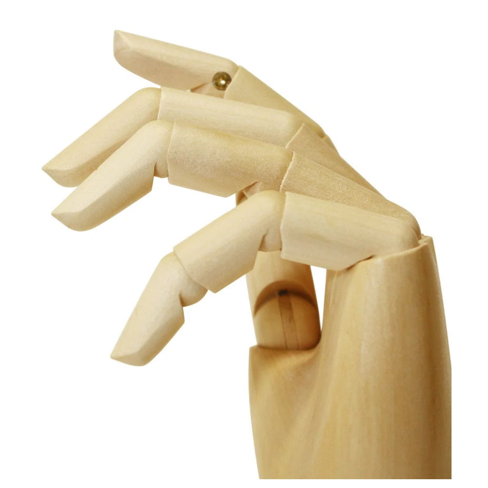 Mano Izquierda de Maniqui MontMarte Signature de 25cm Dedos y Muñeca Ajustables MAXX0035
