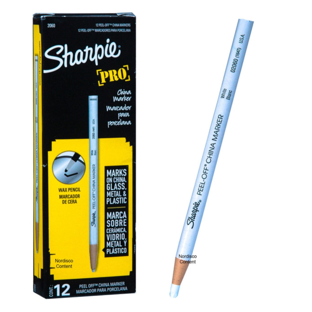 Marcador Sharpie para Porcelana China Marker color Blanco 2060