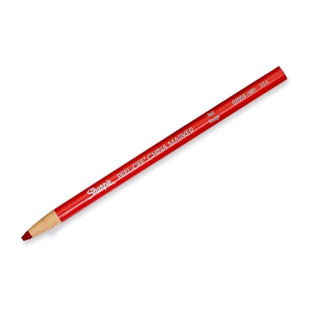 Marcador Sharpie para Porcelana China Marker color Rojo 2059