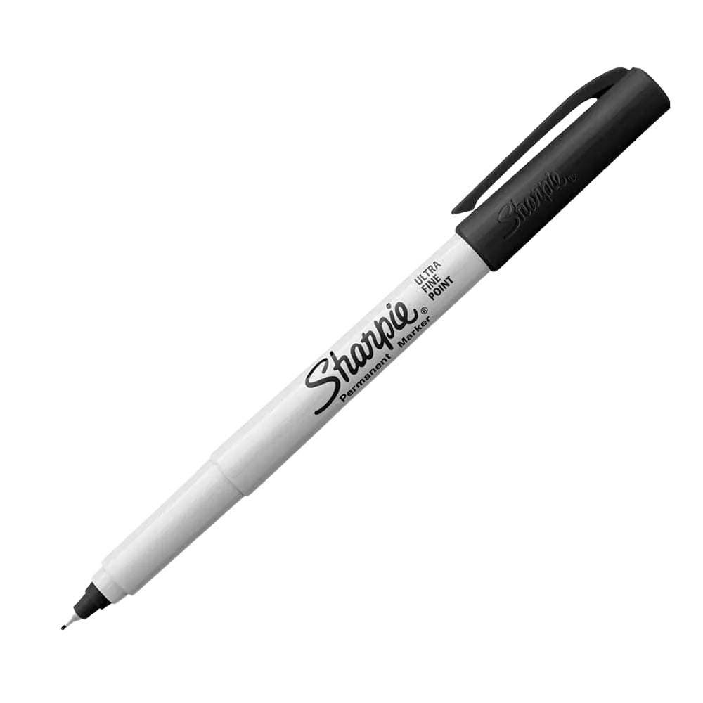 Marcador Sharpie Permanente para Mayoria de Superficies punta Extra Fina color Negro 1812788