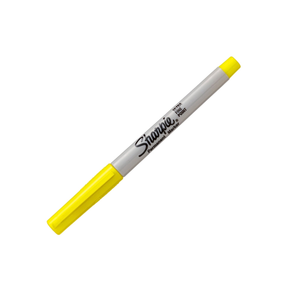 Marcador Sharpie Tinta a Base de Aceite punta Extra Fina color Amarillo 1875033
