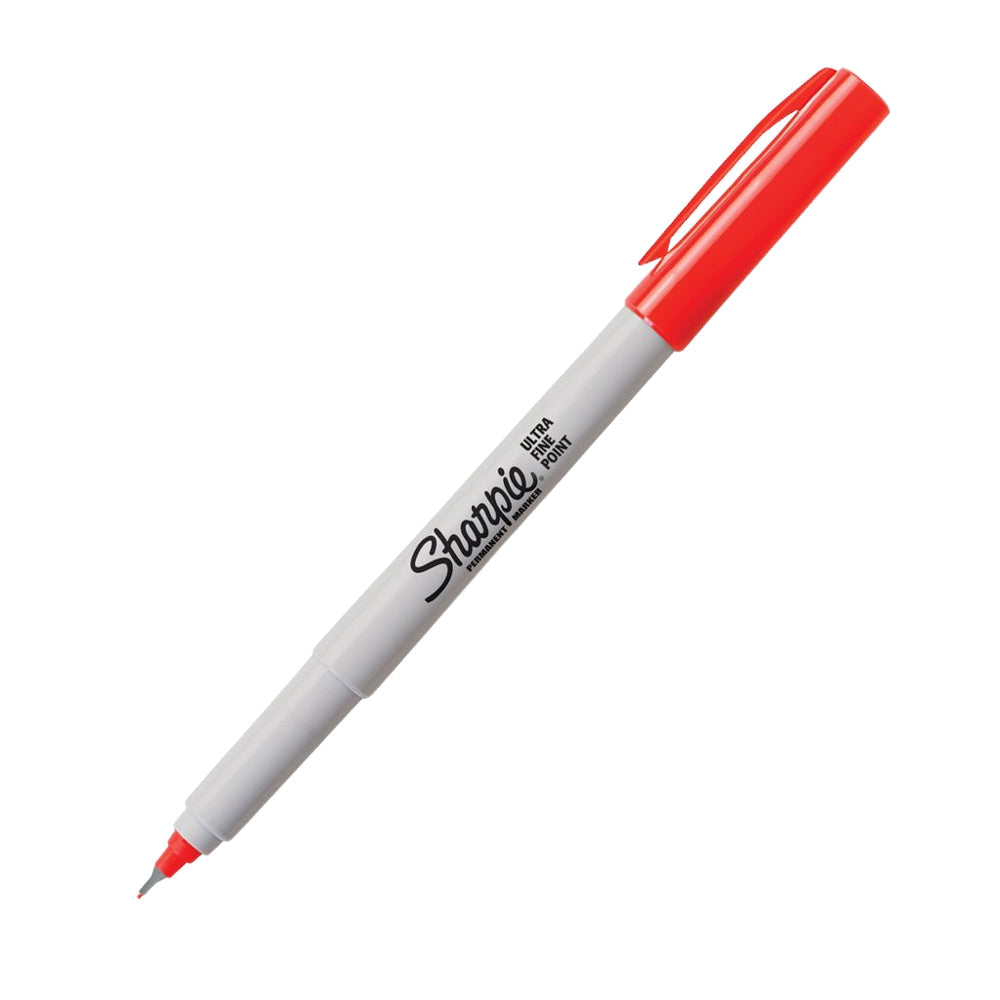 Marcador Sharpie Tinta a Base de Aceite punta Extra Fina color Rojo 1875031