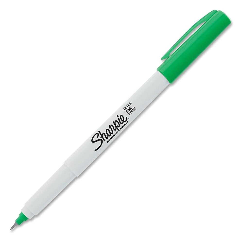 Marcador Sharpie Tinta a Base de Aceite punta Extra Fina color Verde 1875037