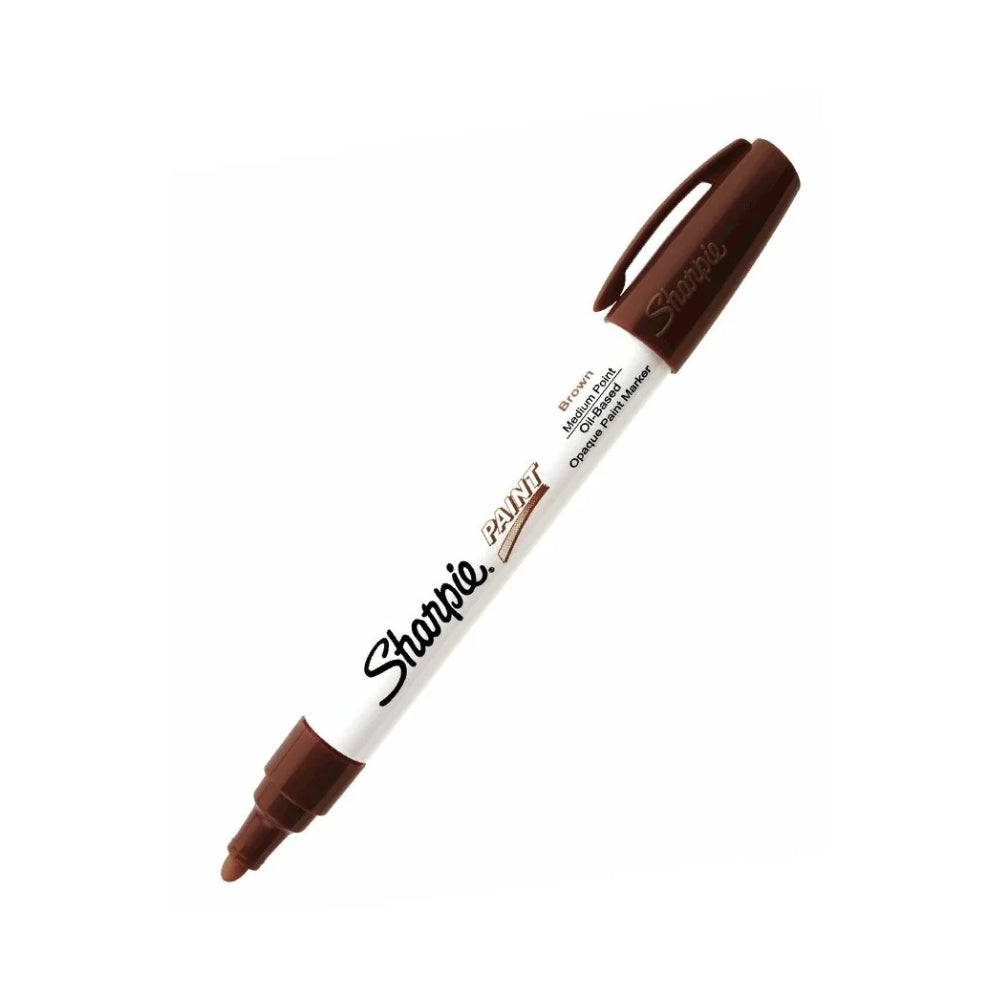 Marcador Sharpie Tinta a Base de Aceite punta Media color Marron 1875041