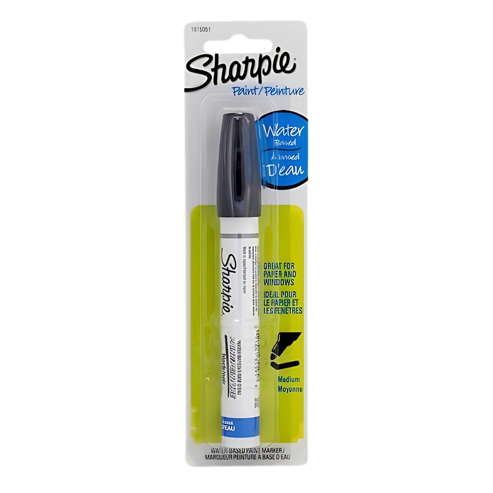 Marcador Sharpie Tinta a Base de Aceite punta Media color Negro 1875051