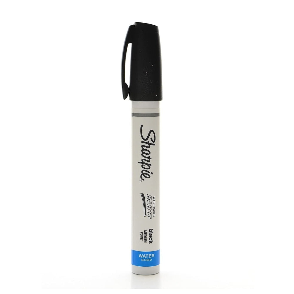 Marcador Sharpie Tinta a Base de Aceite punta Media color Negro 1875051