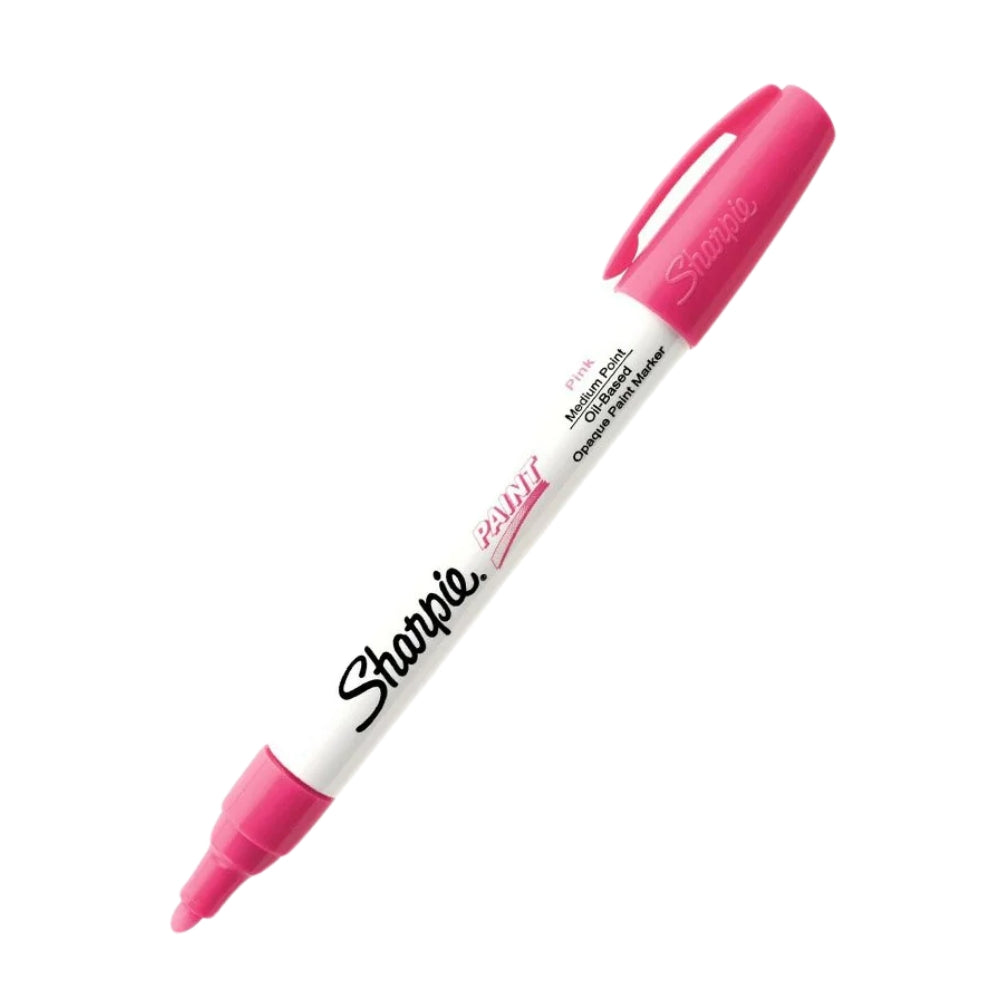 Marcador Sharpie Tinta a Base de Aceite punta Media color Rosado 1875043