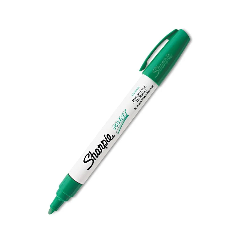 Marcador Sharpie Tinta a Base de Aceite punta Media color Verde 1875040