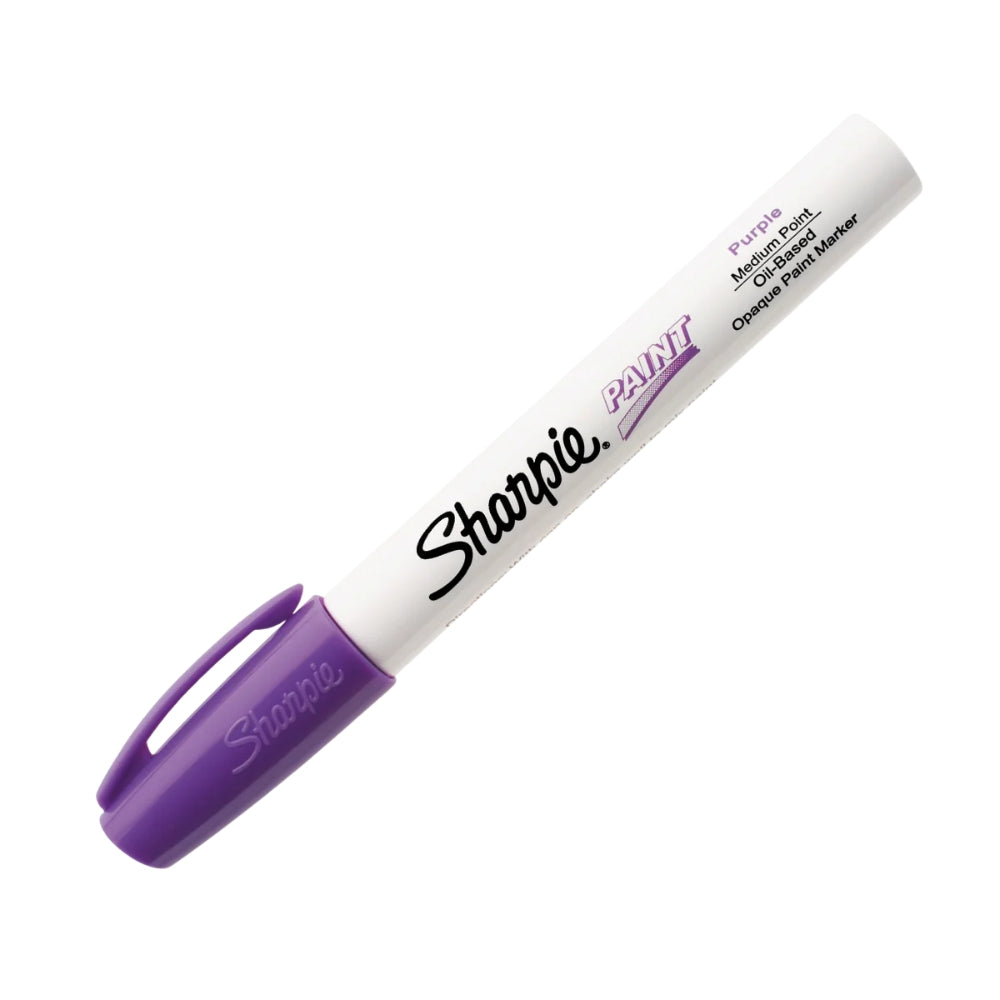 Marcador Sharpie Tinta a Base de Aceite punta Media color Violeta 1875044