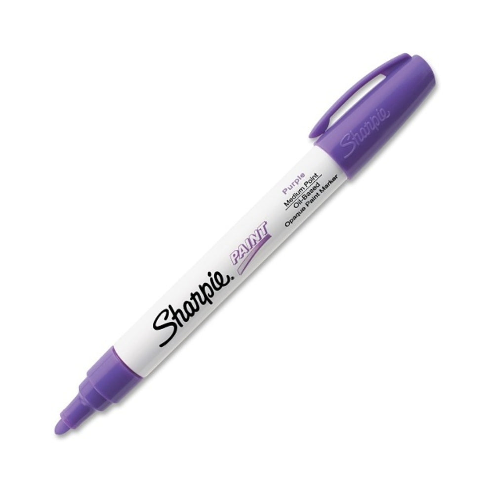 Marcador Sharpie Tinta a Base de Aceite punta Media color Violeta 35556