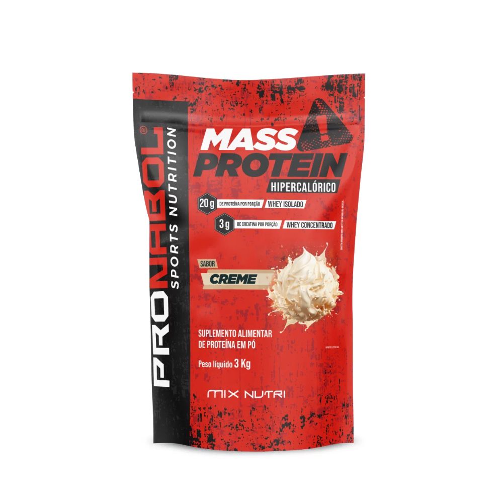 Mass Protein Chocolate Mix Nutri Pronabol 3 kg
