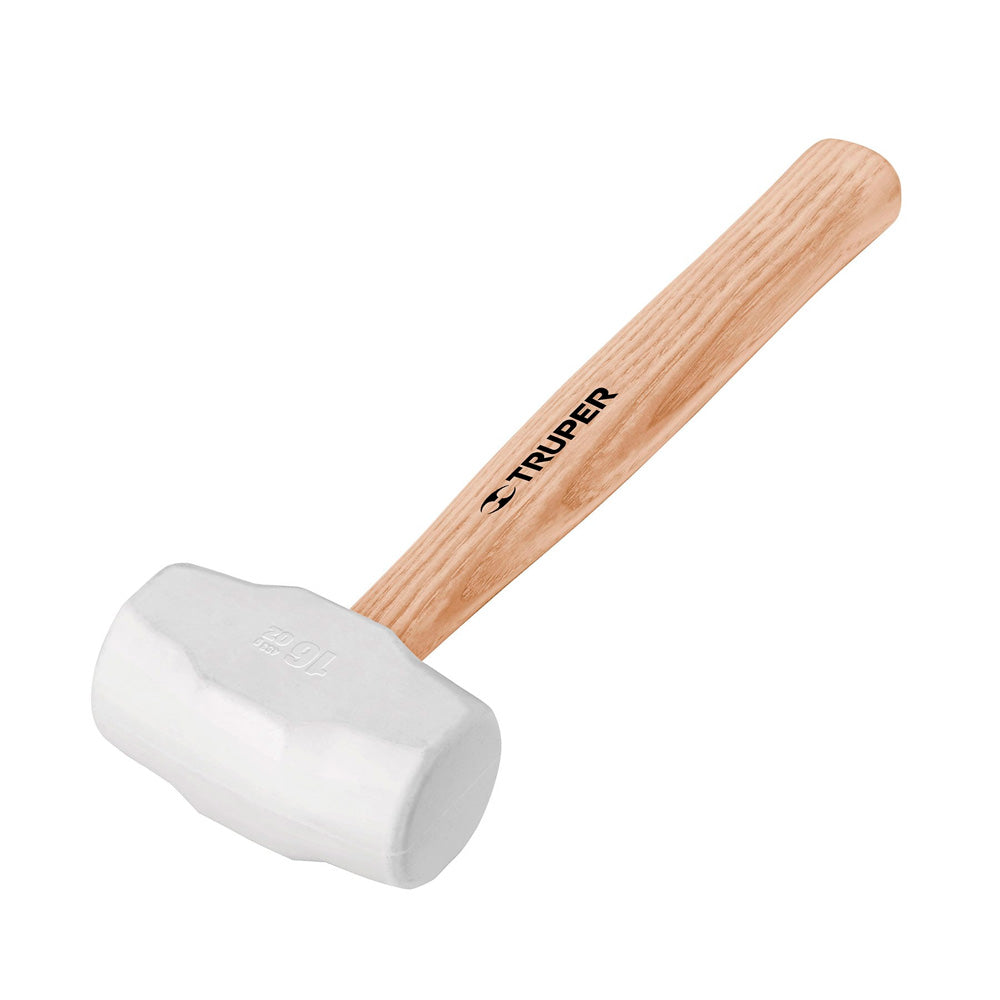 Mazo Truper de Hule Cabeza Blanca 16 oz