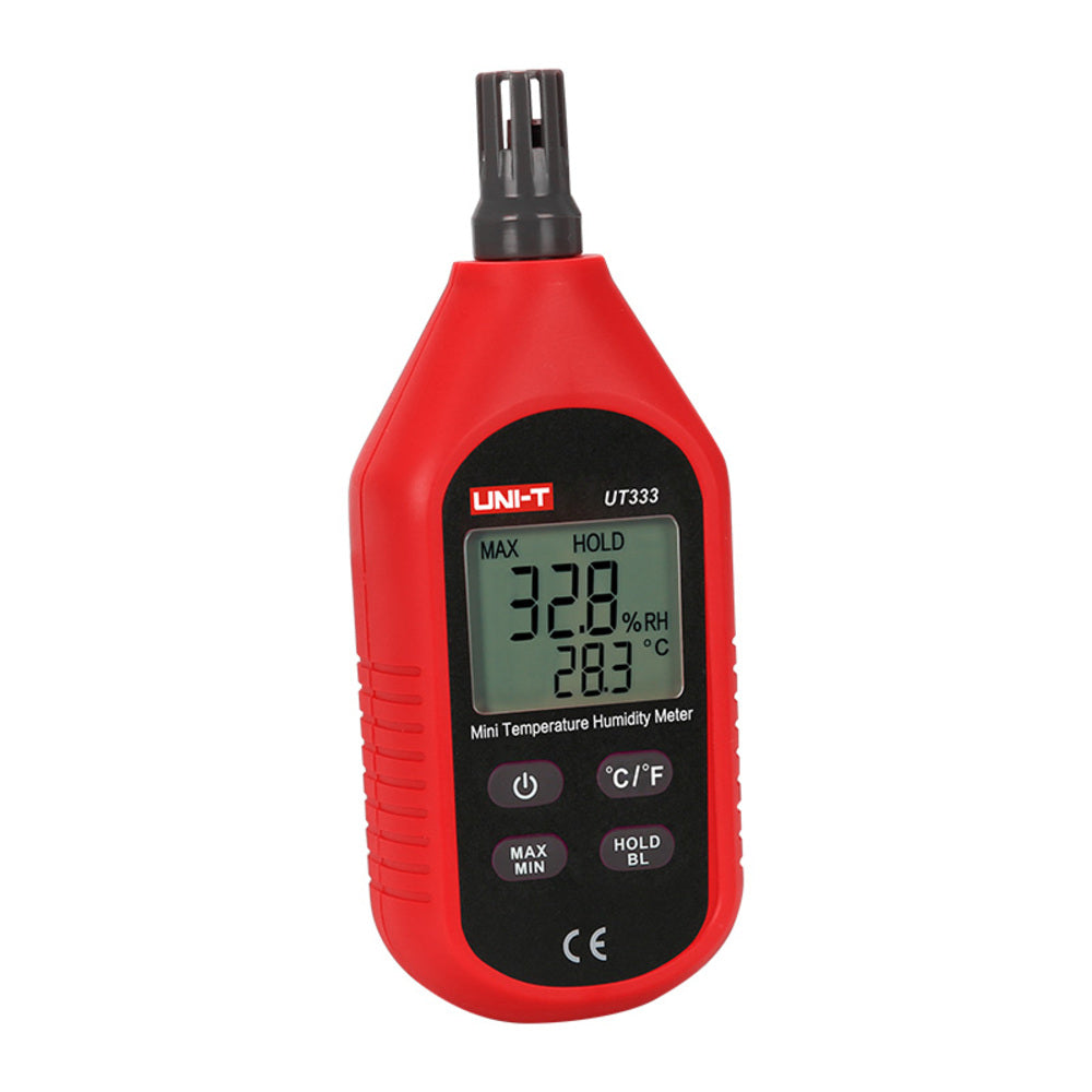 Medidor de Humedad Uni-T 0 a 100% HR Temp -10 a 60C UT333