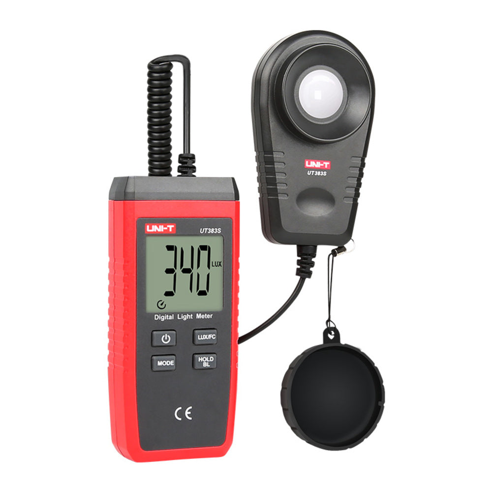 Medidor de Luz Digital Uni-T 0 a 199.900 Lux UT383S