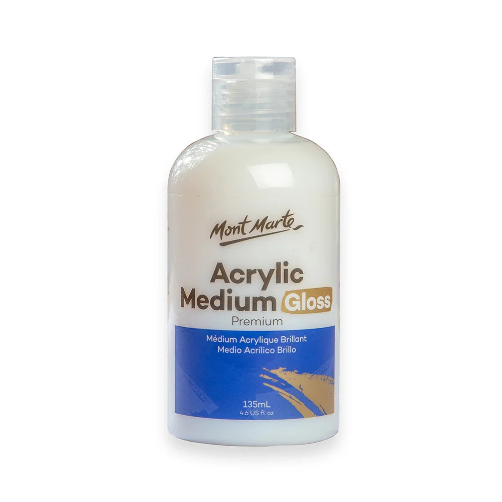 Medio Acrilico MontMarte Premium Brillante 135ml MAMD0001