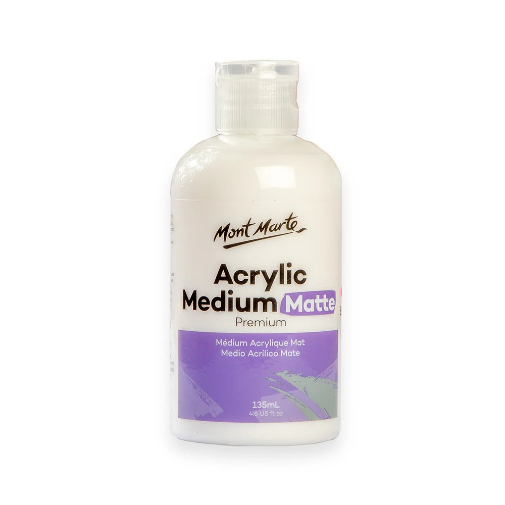 Medio Acrilico MontMarte Premium Mate 135ml MAMD0002