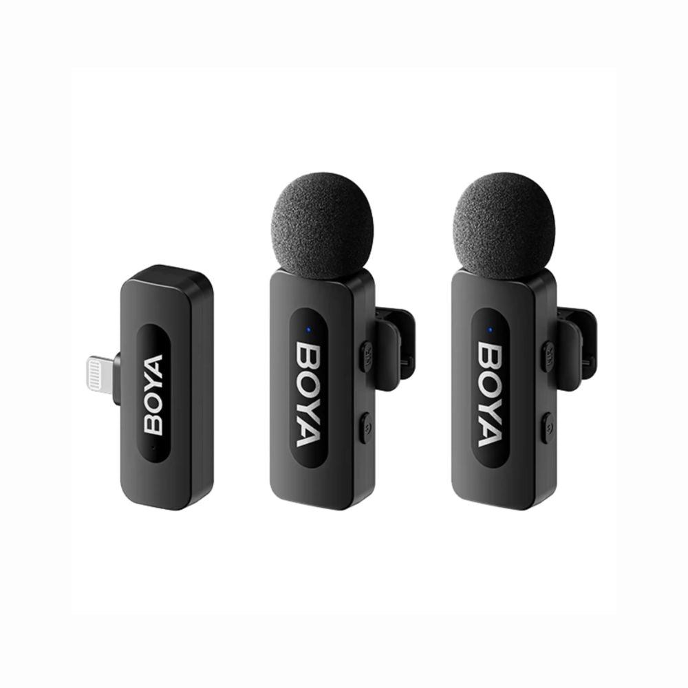 Microfono Inalambrico Boya 2,4GHz Lightning