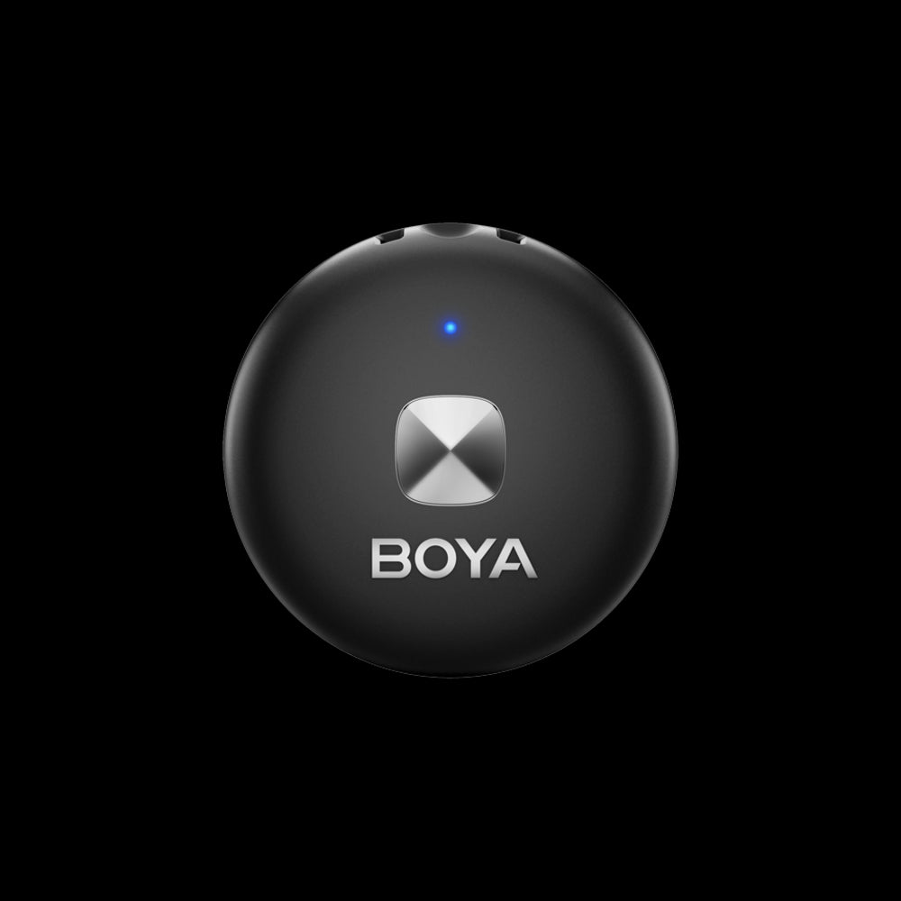 Microfono Inalambrico Boya Doble Canal Audio HD Bateria 5 horas Puerto Lightning Alcance 50m Omic-D