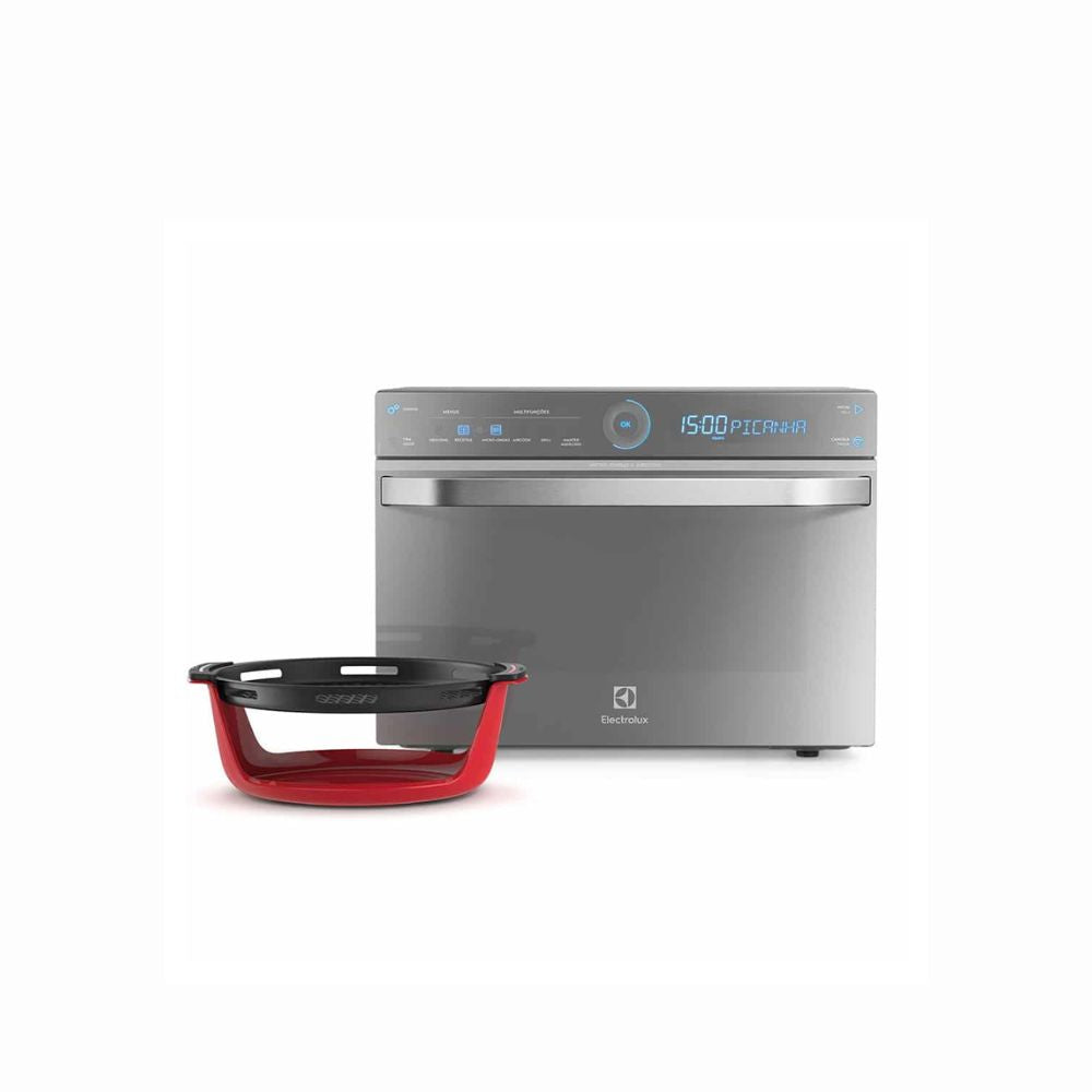 Microondas con Freidor de Aire Electrolux 32L EMDT32C5GCRS